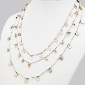Coin Necklace Multi Layer